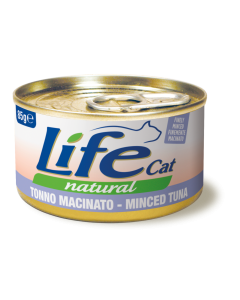 Life Cat Natural Gatto Adulto Tonno Macinato Lattina 85 gr