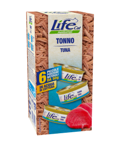 Life Cat Natural Gatto Adulto Tonno Multipack 6 pz x 50 gr