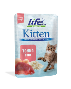 Life Cat Natural Kitten Tonno Busta 70 gr