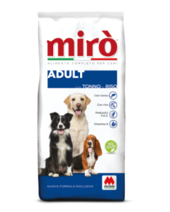 Mirò Cane Adult Tonno e Riso Crocchette 20 kg