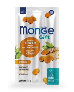 Monge Gift Cane Mobility Support Stick di Trota con Curcuma 45 gr