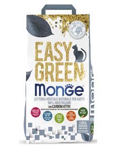 Monge Lettiera Easy Green Carboni Attivi - 10 lt