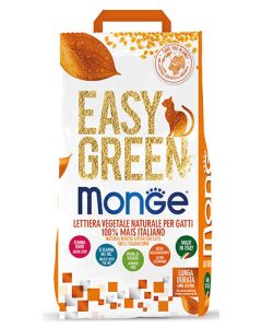 Monge Lettiera Easy Green Mais - 10 lt