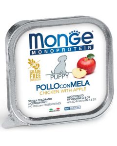 Monge Monoproteico Puppy Paté Pollo con Mela 150 gr