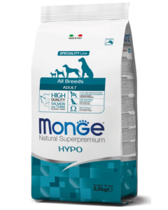 Monge Superpremium Cane Adult All Breeds Hypoallergenic al Salmone e Tonno Crocchette