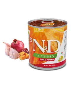 Farmina N&D Pumpkin Cane Adult Quaglia Lattina 285 gr