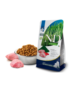 Farmina N&D Spirulina Cane Puppy Medium e Maxi Agnello Crocchette 2 kg