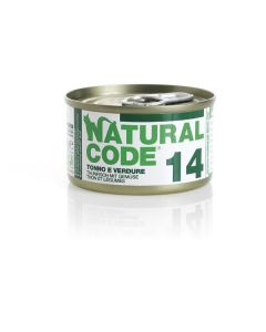 Natural Code 14 Gatto Adulto Tonno e Verdure Lattina 85 gr