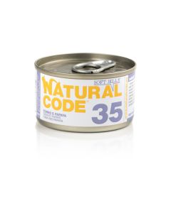 Natural Code 35 Gatto Adulto Tonno e Papaya in Jelly Lattina 85 gr