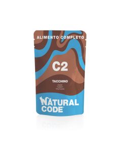 Natural Code C2 Gatto Adulto Tacchino Busta 70 gr