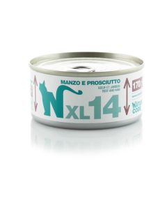 Natural Code XL14 Gatto Adulto Manzo e Prosciutto Lattina 170 gr