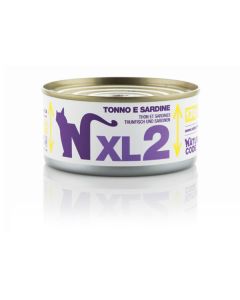 Natural Code XL2 Gatto Adulto Tonno e Sardine Lattina 170 gr