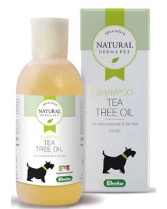 Natural Derma Pet Shampoo Tea Tree Oil - 200ml