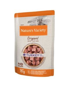 Nature's Variety Gatto Adulto Patè con Tacchino Busta 70 gr