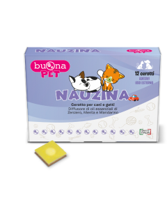 Nauzina Cane e Gatto 12 Cerotti