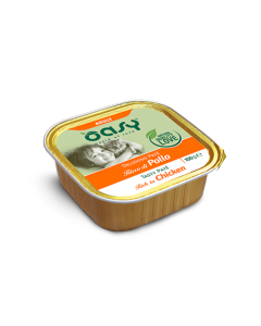 Oasy Gatto Adulto Patè con Pollo Vaschetta 100 gr