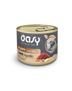 Oasy Grain Free Formula Cane Puppy Small/Mini Agnello con Verdure Lattina 200 gr 