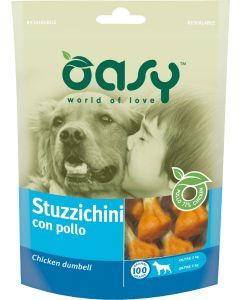 Oasy Snack Cane Stuzzichini con Pollo 100 gr