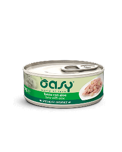 Oasy Specialità Naturale Gatto Adulto Tonno con Aloe Lattina