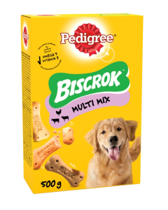 Pedigree Snack Cane Biscrok Multi Mix 500 gr