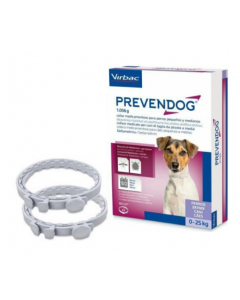 Prevendog 2 Collari Antiparassitari da 60 cm per Cane 0-25 kg 