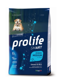 Prolife Smart Cane Puppy Medium Pollo Crocchette