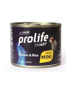 Prolife Smart Cane Adult Mini Pollo con Riso Lattina 200 gr