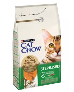 Purina Cat Chow Gatto Adult Sterilizzato Tacchino Crocchette