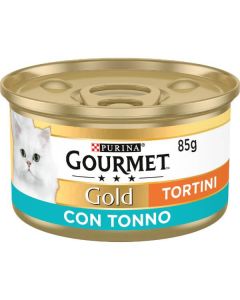 Purina Gourmet Gold Tortini Gatto Adulto Tonno Lattina 85 gr