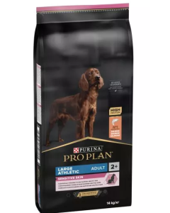 Purina Pro Plan Cane Adult Large e Athletic Sensitive Skin Salmone Crocchette 14 kg