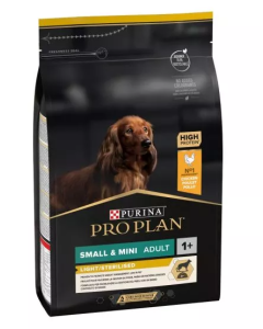 Purina Pro Plan Cane Adult Small e Mini Light/Strerilizzato Pollo Crocchette 3 kg