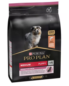 Purina Pro Plan Cane Puppy Medium Sensitive Skin Salmone Crocchette