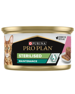 Purina Pro Plan Gatto Adult Sterilizzato Maintenance Tonno e Salmone Lattina 85 gr