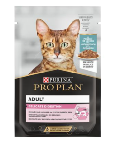 Purina Pro Plan Gatto Adult Delicate Digestion Pesce dell'Oceano in Salsa Busta 85 gr