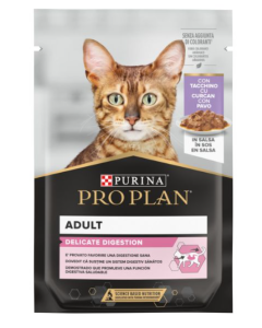 Purina Pro Plan Gatto Adult Delicate Digestion Tacchino in Salsa Busta 85 gr