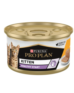 Purina Pro Plan Gatto Kitten Healthy Start Pollo Mousse Lattina 85 gr