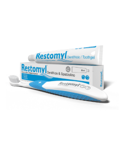 Restomyl Cane e Gatto Dentifricio e Spazzolino 50 ml