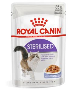 Royal Canin Gatto Adulto Sterilizzato Bocconcini in Gelatina Busta 85 gr