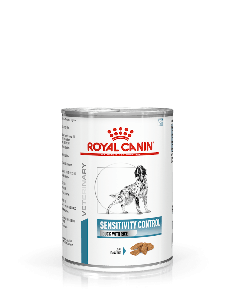 Royal Canin V-Diet Cane Adult Sensitivity Control Patè di Anatra con Riso 410 gr