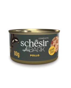 Schesir After Dark Gatto Adult Pollo in Brodo Lattina 80gr