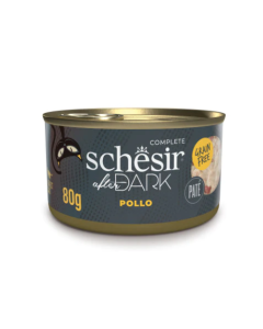 Schesir After Dark Gatto Adult Pollo Patè Lattina 80gr