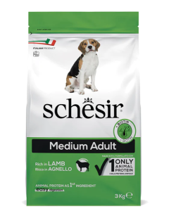 Schesir Cane Adult Medium con Agnello Crocchette