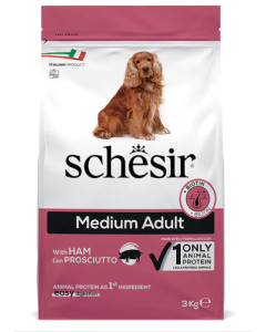 Schesir Cane Adult Medium con Prosciutto Crocchette