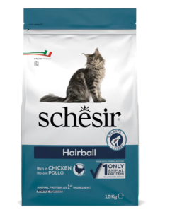 Schesir Gatto Adult Hairball con Pollo Crocchette