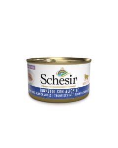 Schesir Gatto Adulto Tonnetto con Alicette in Acqua di Cottura in Lattina 85 gr