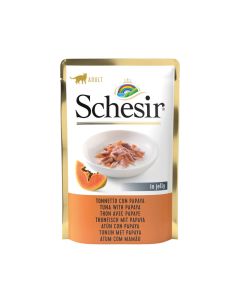 Schesir Gatto Adulto Tonnetto con Papaya in Gelatina Busta 85 gr