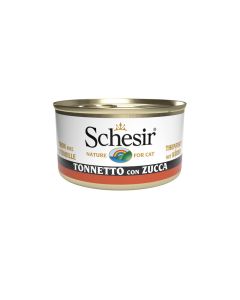 Schesir Gatto Adulto Tonnetto con Zucca in Gelatina Lattina 85 gr