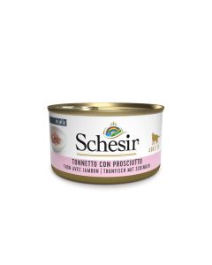 Schesir Gatto Adulto Tonnetto con Prosciutto in Gelatina Lattina 85 gr