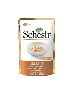 Schesir Gatto Adulto Trancetti di Pollo in Salsa Busta 85 gr