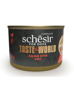 Schesir Taste The World Cane Adult Asian Stir Fry Pollo Lattina 150 gr